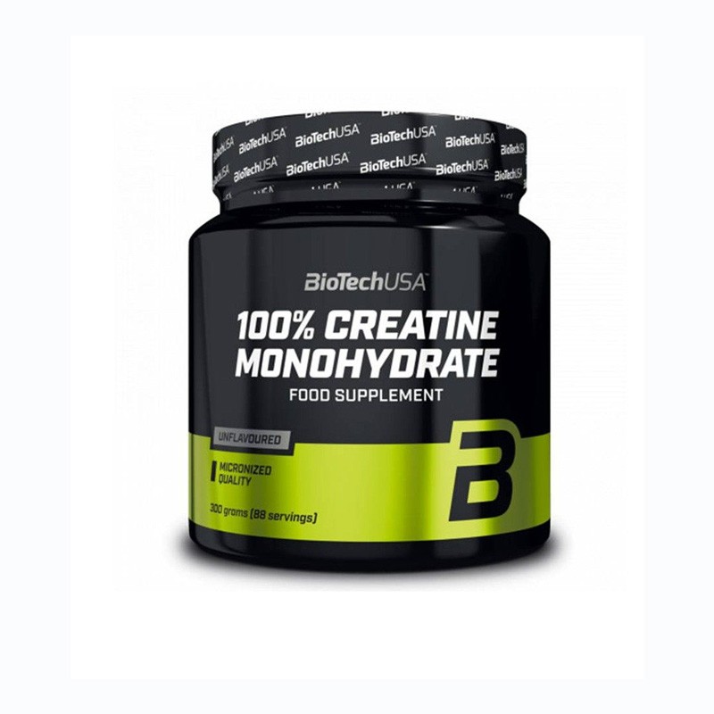 Micronized 100% Creatine Monohydrate - 300 g – BioTechUSA