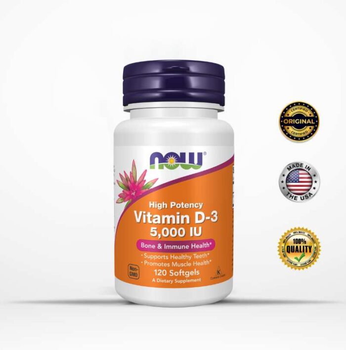 VITAMINE D3 GOLD NOW FOODS