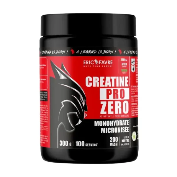 Créatine Pro Zero 100 Scoop 300g -ERIC FAVRE