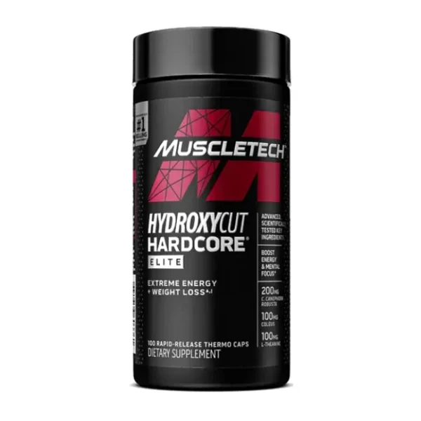 Hydroxycut Hardcore Elite – MuscleTech | Brûleur de Graisses