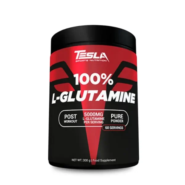 L-Glutamine Pure 300g Tesla – Récupération & Performance