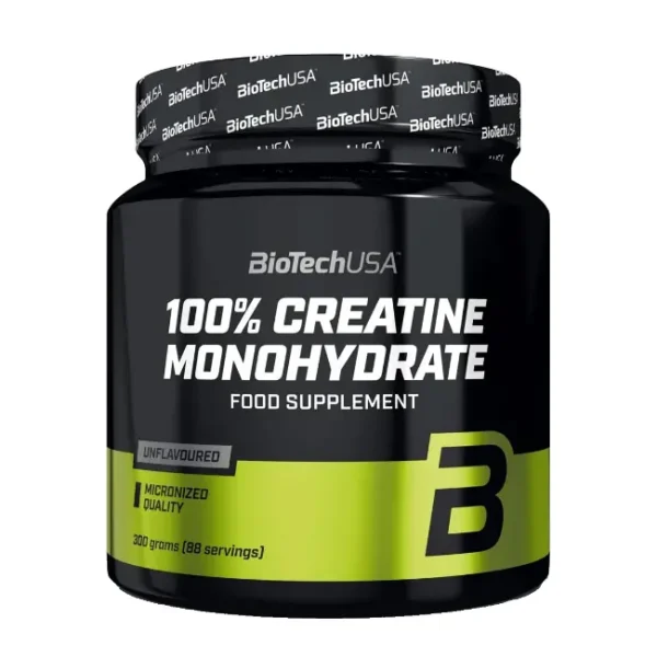 Micronized 100% Creatine Monohydrate - 300 g – BioTechUSA