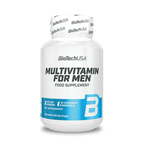 Multivitamin for Men 60 tablets–  BiotechUSA
