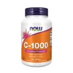 Vitamin C 1000 mg (100 comprimés)– NOW FOODS