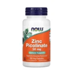 Zinc picolinate 120Caps 50 mg - NOW FOODS