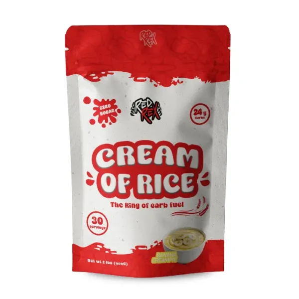 Cream of Rice 900g – RED REX | Glucides Propres,Sans Gluten