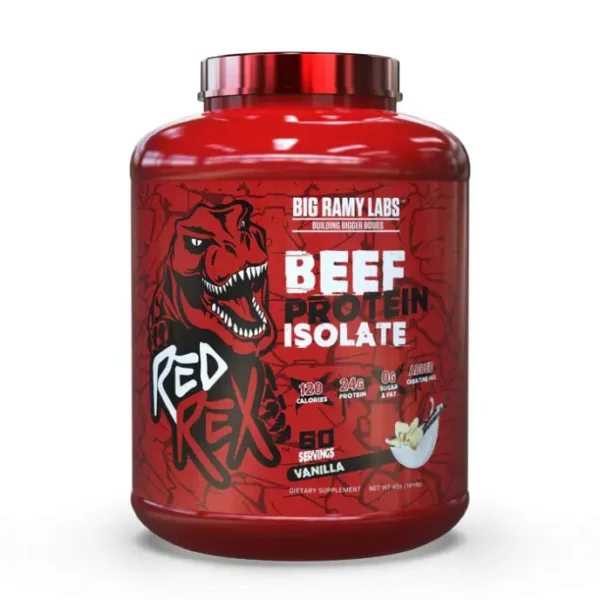 Beef Protein Isolate Red Rex 1814g – Prise de Masse Sèche