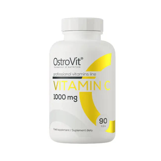 Vitamin C 1000 mg 90 tablets OstroVit Vitamin C 1000 mg OstroVit – 90 Comprimés – Image 1