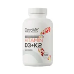 Vitamine D3 + K2 MK-7 OstroVit– 90 Comprimés