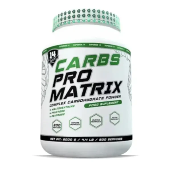 Carbs Pro Matrix 2kg–Superior 14 Glucides Complexes