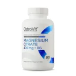 Magnesium Citrate 400 mg + B6 – OstroVit (90 comprimés)
