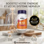 Vitamine B12 1000 mcg NOW Foods – 100 Lozenges – Image 2