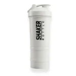Smart Shaker Bottle Blanc 700mL + 2 Compartiments
