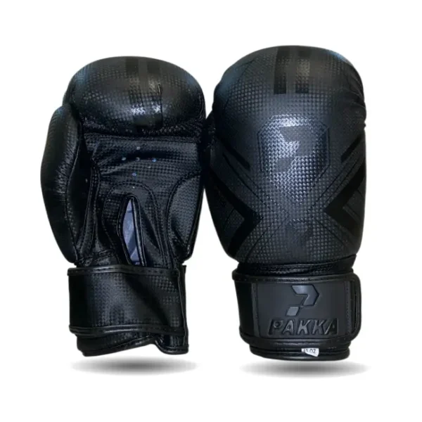 Gants de Boxe Noirs Pakka